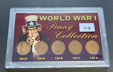 Sold at Auction: "World War 1 Penny Collection"