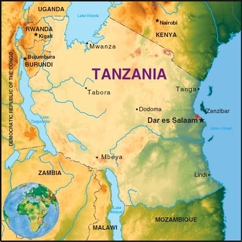 Lake Tanganyika Map Africa Images & Pictures - Becuo