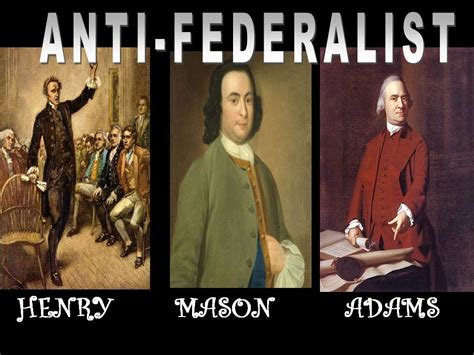 Who Led Anti Federalists In Virginia