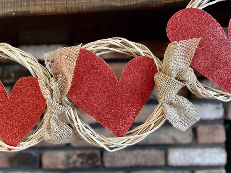 Easy DIY Valentine's Day Banner For Beginners - Craft and Sparkle