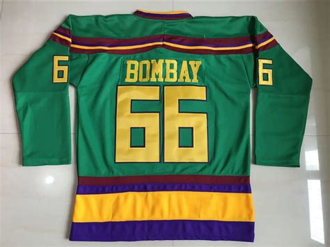 Hockey Jersey Mighty Ducks Movie Jerseys #9 #21 #33 #44 #66 #96 #99 ...