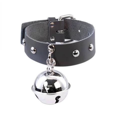 Pawstar BIG Kitty Bell Collar Top Grain Leather Cat Choker - Etsy ...