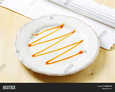 Dessert Plate Caramel Image & Photo (Free Trial) | Bigstock