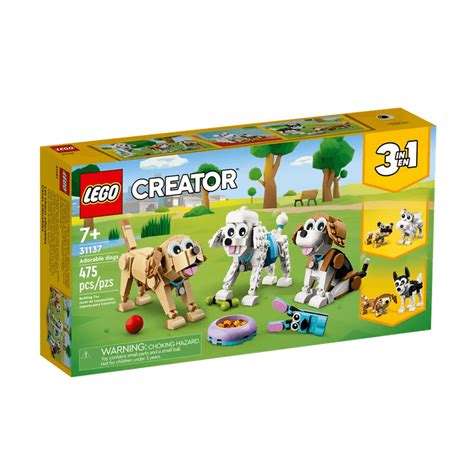 Perros Adorables Lego Creator 3en1 - Opción A shop