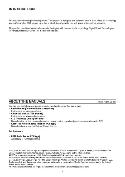 ICOM IC-9700 ADVANCED USER MANUAL Service Manual download, schematics, eeprom, repair info for ...