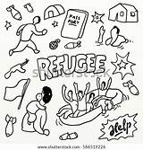 Refugee Coloring Pages sketch template