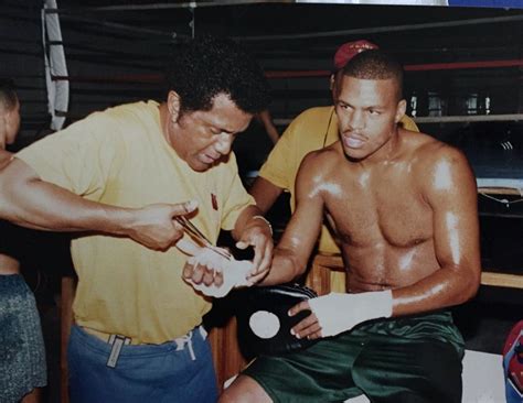 Gerald McClellan and his trainer Emanuel Steward | Boxing trainers, G ...