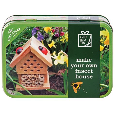 Make Your Own Insect House in a Tin Gifts For Friends, Gifts For Kids, Make Your Own, Make It ...