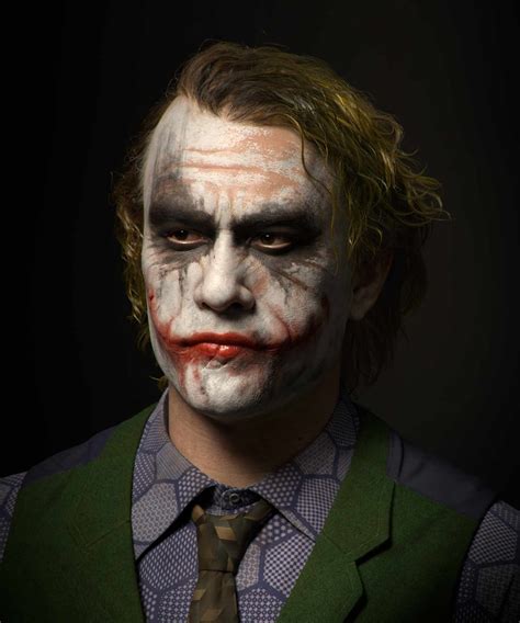 Heath Ledger Joker - ZBrushCentral