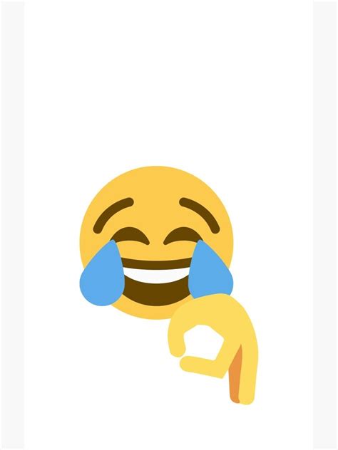 "Crying Laughing Emoji OK Hand sign Funny Dank Epic Meme Gag Design ...