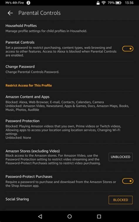 Amazon Parental Controls Password FAQ - H.O.M.E.