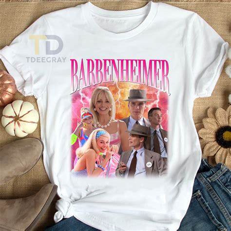 Vintage Barbenheimer Shirt, Barbenheimer Barbie The Destroyer Of Word ...