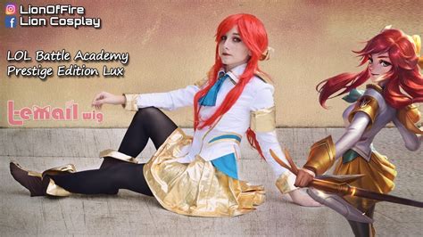 Battle Academia Lux cosplay Unboxing Video&Review - YouTube