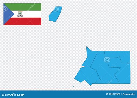 Map and Flag of Equatorial Guinea Stock Vector - Illustration of atlas ...