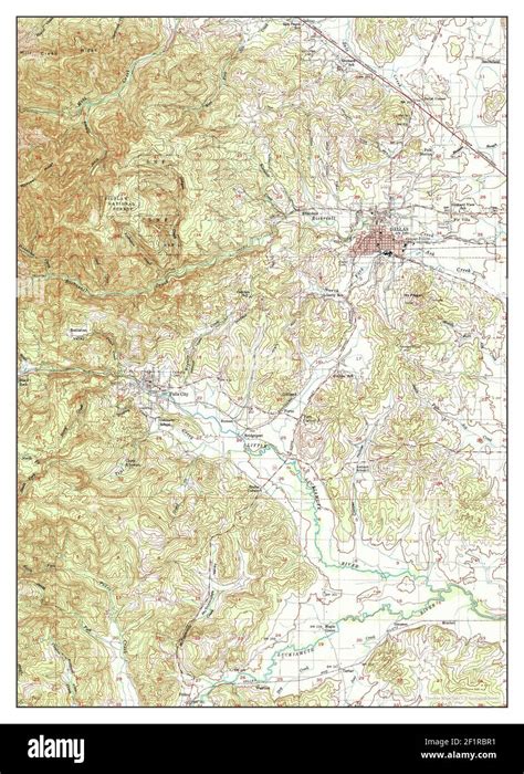 Dallas, Oregon, map 1957, 1:62500, United States of America by Timeless Maps, data U.S ...