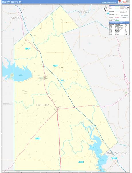 Map Books of Live Oak County Texas - marketmaps.com