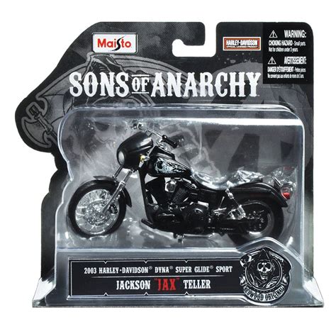 Maisto Sons Of Anarchy Jackson "Jax" Teller Die-Cast Bike - New ...