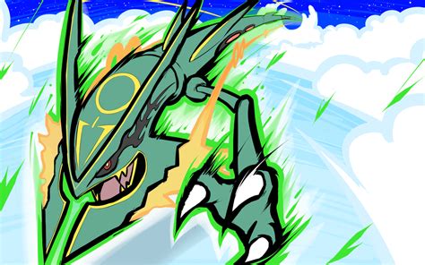 Mega Rayquaza | Dragon Ascent by ishmam on DeviantArt