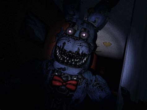 Imagen - FNaF4 - Nightmare Bonnie Jumpscare.gif | Wiki Freddy Fazbear's Pizza | FANDOM powered ...