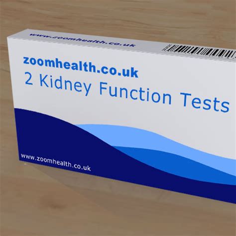 Kidney Function Test - 2 Pack - Zoom Health UK