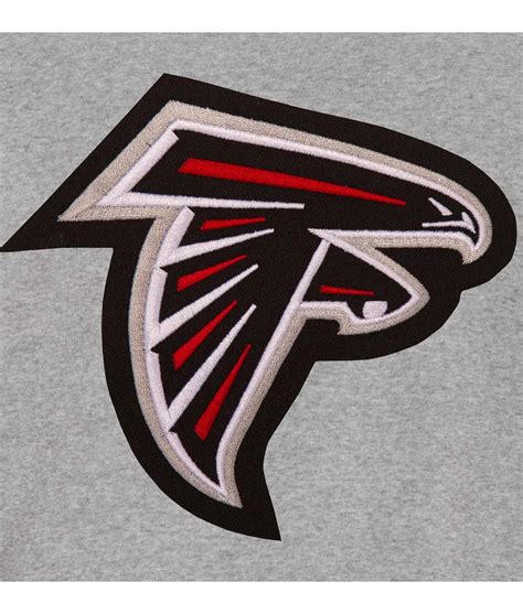 Two-Tone Atlanta Falcons Gray and Black Varsity Jacket - Jackets Creator