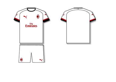 AC Milan away kit concept