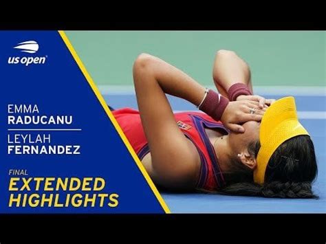 Emma Raducanu vs Leylah Fernandez Extended Highlights | 2021 US Open Final : r/tennis