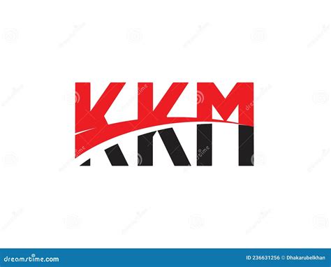 KKM Letter Initial Logo Design Vector Illustration Stock Vector - Illustration of motif, element ...