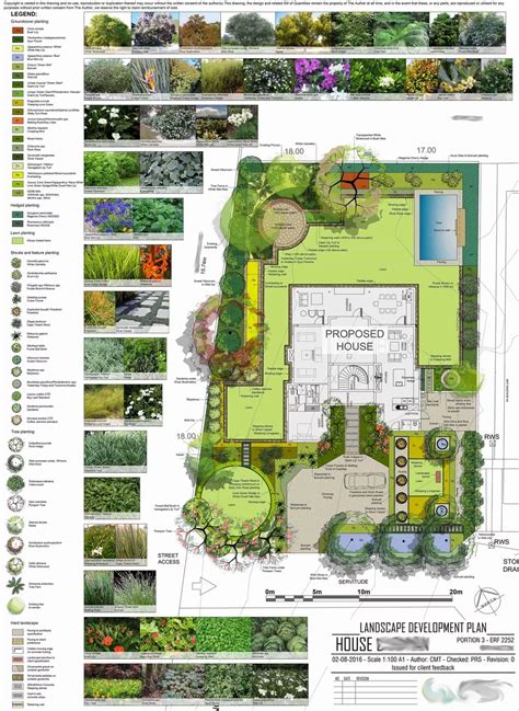 Modern Residential Landscape Development Plan