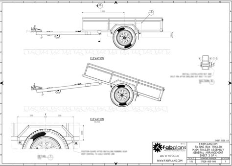 Tilting Box Trailer Plans - FREE – FabPlans