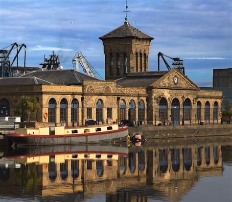 Leith Docks Building Edinburgh Stock Image - Image of leith, port: 3832239