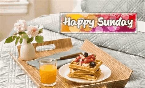 Happy Sunday Sunday Breakfast GIF - HappySunday SundayBreakfast GoodMorning - Discover & Share GIFs