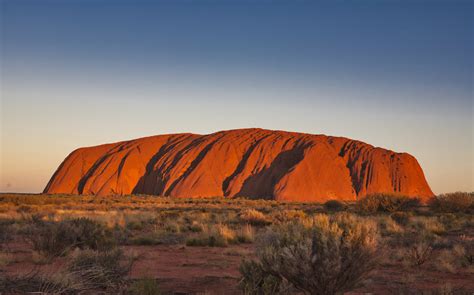 Uluru at sunset, Australia