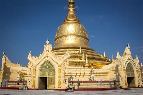 The Shwedagon Pagoda in Yangon, Myanmar (Burma)