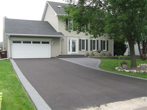 blacktop driveway design - Google Search | Driveway design, Driveway landscaping, Driveway