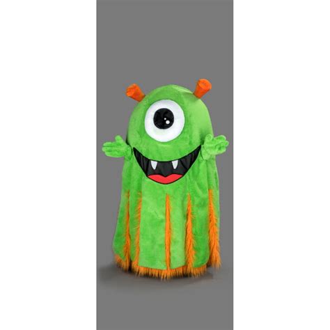 Green Monster Mascot Costume