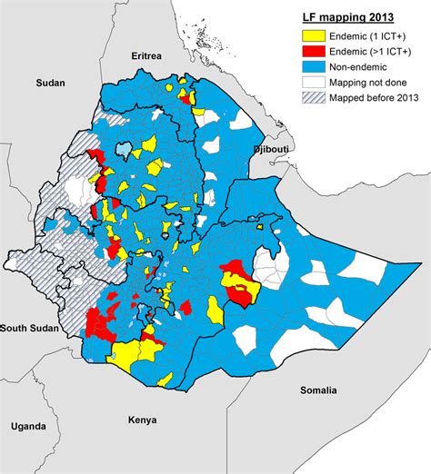 Map showing the distribution of endemic and non-endemic implementation... | Download Scientific ...