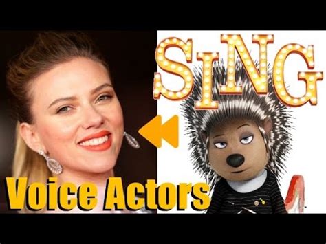 "Sing (2016)" Voice Actors and Characters - YouTube