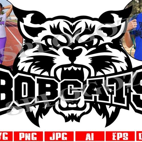 Bobcat Mascot Clipart