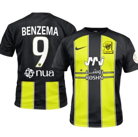 Benzema Al-Ittihad 23/24 Home Jersey - SoccerArmor