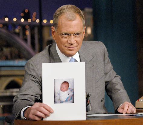 David Letterman Gushes About Son Harry