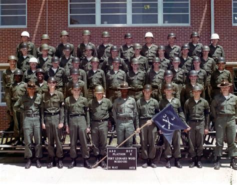 Fort Leonard Wood, MO - 1972,Fort Leonard Wood,A-3-3,2nd Platoon - The Military Yearbook Project