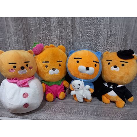 Ryan Kakao friends plush toys preloved | Shopee Philippines