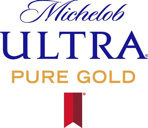 Michelob Ultra Pure Gold logo transparent PNG - StickPNG