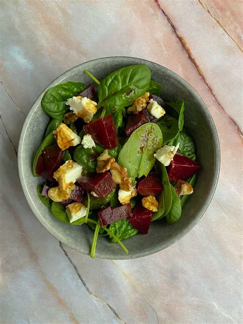 Beetroot Goat Cheese Salad - Simply Fresh Foodie