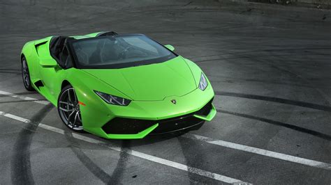 Lamborghini Huracan LP610 Spyder 4K Wallpaper | HD Car Wallpapers | ID #6525