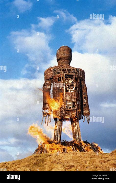 THE WICKER MAN 1973 British Lion film Stock Photo - Alamy