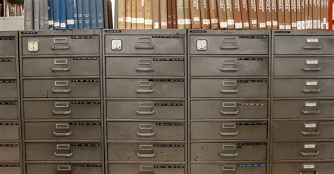 Gray Steel File Cabinet · Free Stock Photo