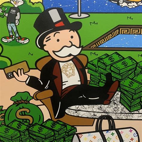 Alec Monopoly CANVAS ART by Pieri Art | Etsy in 2021 | Art, Hand ...