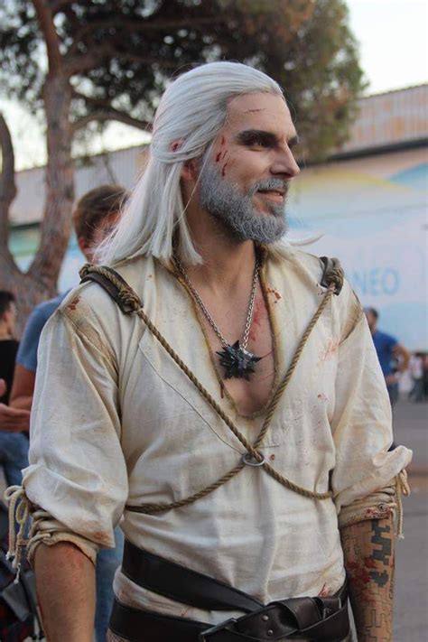 The Witcher | Geralt of rivia cosplay, Cosplay, Male cosplay